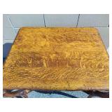 Solid Wood Hand Carved Tiger Oak Table