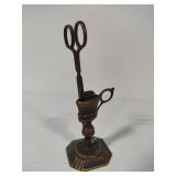 Brass Candle Snuffer w/Stand