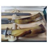 Sheffield Stainless Carving Knife Set + Steak Knives