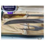 Sheffield Stainless Carving Knife Set + Steak Knives