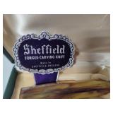Sheffield Stainless Carving Knife Set + Steak Knives