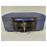 Sentry Portable Blue Fire Safe w/Key