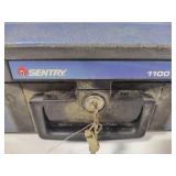 Sentry Portable Blue Fire Safe w/Key