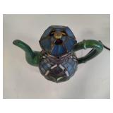 Stained Glass Tea Pot Lamp