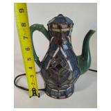 Stained Glass Tea Pot Lamp