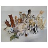 Large Lot of Miniature Animals