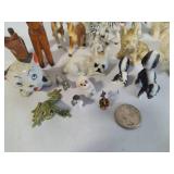 Large Lot of Miniature Animals