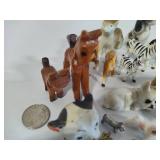Large Lot of Miniature Animals