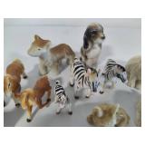 Large Lot of Miniature Animals