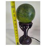 Art Deco Nouveau Globe Lamp