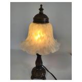 Small White Tulip Lamp