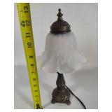 Small White Tulip Lamp