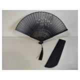 Hand Fan w/Lace Case