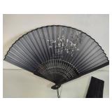 Hand Fan w/Lace Case