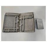 Zippo Lighter & Vintage Cigarette Case