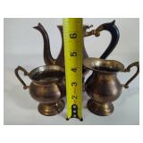 Brass Tea Set