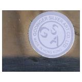 Godinger Brass Plated Serving Plates (8)