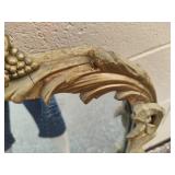 Large Gold Tone Mirror