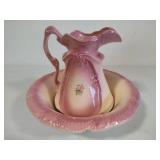 *RARE* Ironstone Pitcher & Wash Basin Set