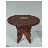 Hand Carved Side Table
