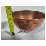 Copper Colander & Bowl