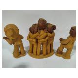 Lee Bortin Original Clay Figures Lot #2