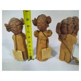 Lot #3:  Lee Bortin Original Clay Figurines