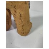 Lot #4:  Lee Bortin Original XL Clay Figurine "Who Needs Boys"