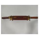 Hand Carved Knife/Fork Carving Set