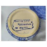 Country Life Emporium Sponge Painted Cups/Saucers