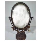 Cast Iron Metal Vanity Mirror