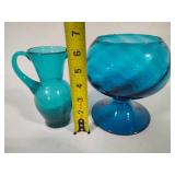 Teal Glassware & Insulators