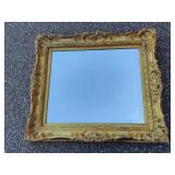 Large Antique Guilded Gold Mirror
