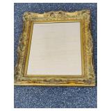 Large Antique Guilded Gold Mirror