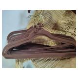 Laundry Basket & Felt Hangers