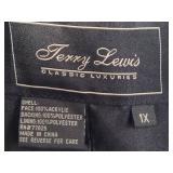 Terry Lewis Faux Mink Fur Coat (1X)