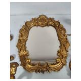 Gold Tone Wall Decor