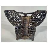 Cast Iron Butterfly Outdoor Candle Holder