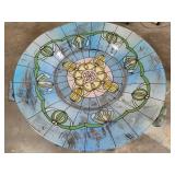 Glass Top Bird Bath