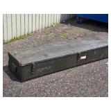 Wooden Military Storage Box 16" x 71" x 10"