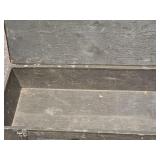 Wooden Military Storage Box 16" x 71" x 10"