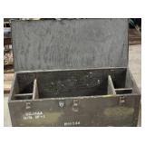 Wooden Military Storage Box 17" x 41" x 17"