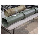 Military Ammo Case | 105mm Cartridge Ammunition for Cannon
