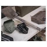 Lot of (2) Military Shovels