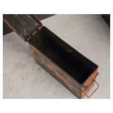 Metal Military Ammo Box 3-7/8" x 10-7/8" x 7-1/4"