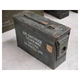 Metal Military Ammo Box | 7.62mm-M82 3-7/8" x 10-7/8" x 7-1/4"