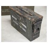 Metal Military Ammo Box | 7.62mm-M82 3-7/8" x 10-7/8" x 7-1/4"