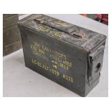 Metal Military Ammo Box | 7.62mm-M82 3-7/8" x 10-7/8" x 7-1/4"