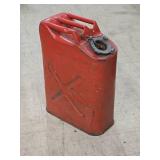Metal Military Gas Can 6" x 13" x 18 1/2"
