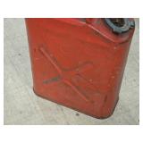 Metal Military Gas Can 6" x 13" x 18 1/2"